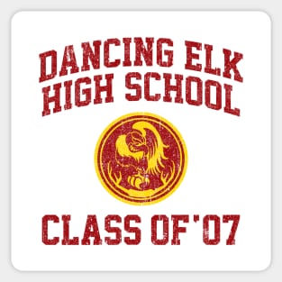 Dancing Elk Class of 07 (Variant) Sticker